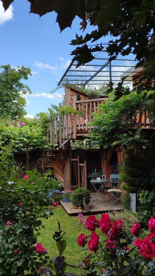 La Cabane Du Bon Chemin ,Spa ลาวาล ภายนอก รูปภาพ