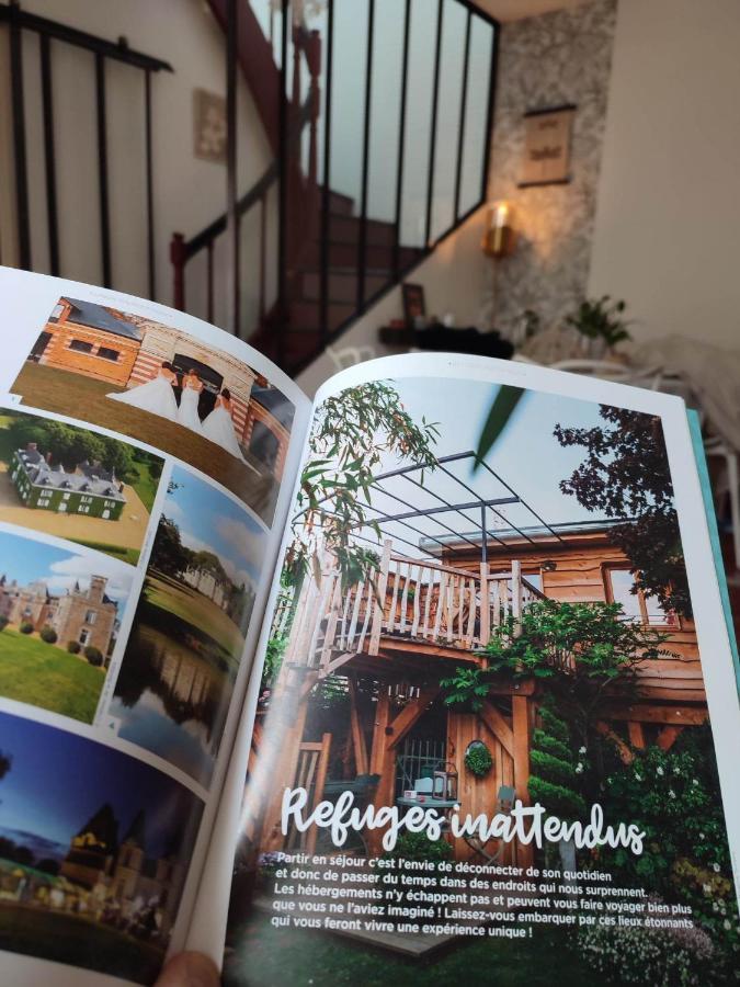 La Cabane Du Bon Chemin ,Spa ลาวาล ภายนอก รูปภาพ